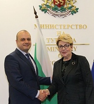 Среща с Министъра на туризма на Република България Христо Проданов Среща с Министъра на туризма на Република България Христо Проданов